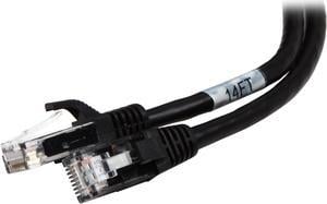 C2G 27154 Cat6 Cable - Snagless Unshielded Ethernet Network Patch Cable, Black (14 Feet, 4.26 Meters)