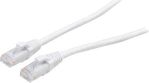 C2G 27161 Cat6 Cable - Snagless Unshielded Ethernet Network Patch Cable, White (3 Feet, 0.91 Meters)