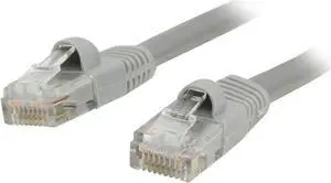 C2G 19305 Cat5e Cable - Snagless Unshielded Ethernet Network Patch Cable, Gray (50 Feet, 15.24 Meters)