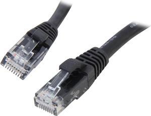 C2G 27155 Cat6 Cable - Snagless Unshielded Ethernet Network Patch Cable, Black (25 Feet, 7.62 Meters)