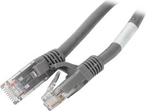 C2G 27135 Cat6 Cable - Snagless Unshielded Ethernet Network Patch Cable, Gray (25 Feet, 7.62 Meters)