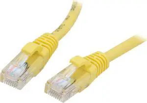C2G 15191 Cat5e Cable - Snagless Unshielded Ethernet Network Patch Cable, Yellow (5 Feet, 1.52 Meters) C2G 15191 Cat5e Cable - Snagless Unshielded Ethernet Network Patch Cable, Yellow (5 Feet, 1.52 Meters)