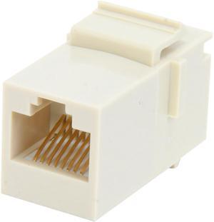 C2G 03674 RJ45 (8P8C) Coupler Keystone Insert Module - Ivory