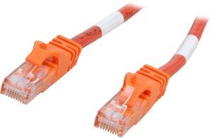 C2G 27895 Cat6 Crossover Cable - Snagless Unshielded Network Patch Cable, Orange (25 Feet, 7.62 Meters)