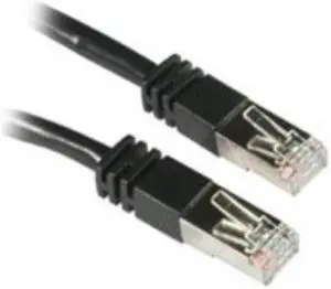 C2G 28693 Cat5e Cable - Snagless Shielded Ethernet Network Patch Cable, Black (10 Feet, 3.04 Meters)