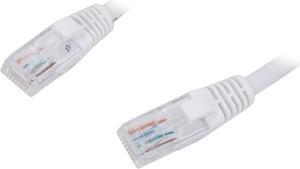 C2G 29952 Cat5e Cable - Snagless Unshielded Ethernet Network Patch Cable, White (1 Foot, 0.30 Meters)