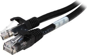 C2G 31362 75 ft. Cat 6 Black Snagless Patch Cable