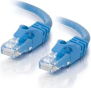 C2G 29012 Cat6 Cables - Snagless Unshielded Ethernet Network Patch Cable Multipack (25 Pack) Blue (10 Feet, 3.04 Meters)
