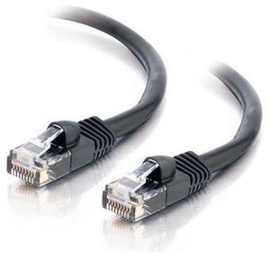 C2G 15180 Cat5e Cable - Snagless Unshielded Ethernet Network Patch Cable, Black (3 Feet, 0.91 Meters)