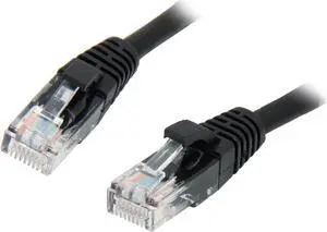C2G 15222 Cat5e Cable - Snagless Unshielded Ethernet Network Patch Cable, Black (25 Feet, 7.62 Meters)