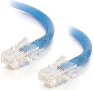 C2G 22673 Cat5e Cable - Non-Booted Unshielded Ethernet Network Patch Cable, Blue (3 Feet, 0.91 Meters)