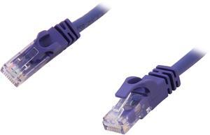 C2G 27800 Cat6 Cable - Snagless Unshielded Ethernet Network Patch Cable, Purple (1 Foot, 0.30 Meters)