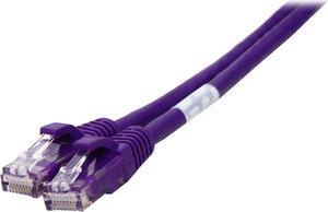 C2G 27801 Cat6 Cable - Snagless Unshielded Ethernet Network Patch Cable, Purple (3 Feet, 0.91 Meters)