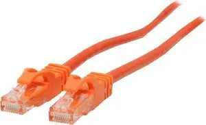 C2G 27816 Cat6 Cable - Snagless Unshielded Ethernet Network Patch Cable, Orange (50 Feet, 15.24 Meters)