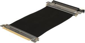 Athena Power 150mm/5.91" CABLE-PCIE16A1-15V2 GPU Server / Gaming PCI-E x16 to x16 3.0 Extender Riser Cable Female to Male