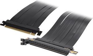 Athena Power 300mm PCI-E x16, PCIe 3.0 High Quality Flexible EMI Shielded Ribbon Riser Extension Cable, Wide Range Vertical Mounting GPU Support Straight (CABLE-PCIE16A1-30V2)