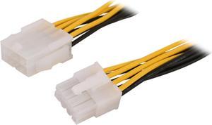 StarTech.com EPS8EXT 8 in. EPS 8 Pin Power Extension Cable Female to Male