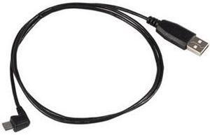 StarTech.com UUSBHAUB6RA 6 ft Micro USB Cable - A to Right Angle Micro B - USB Type A (M) - Micro-USB Type B (M) - 6ft - 90 Degree Connector - Black