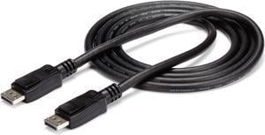 StarTech.com DISPLPORT6L DisplayPort Cable - 6 ft / 2m - 4K DisplayPort 1.2 Cable - DP to DP Cable