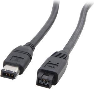 StarTech.com 1394_96_6 6 ft. IEEE-1394 Firewire Cable 9 Pin to 6 Pin M/M Male to Male