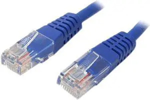StarTech.com M45PATCH7BL 7 ft. Cat 5E Blue UTP Patch Cable