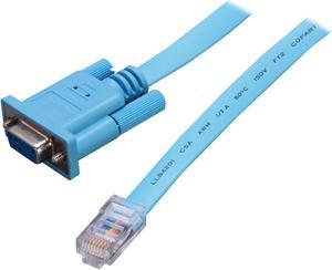 StarTech DB9CONCABL6 6 ft RJ45 to DB9 Cisco Console Management Router Cable - M/F