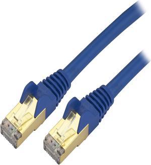 1ft (0.3M) Cat6 Flat Ethernet Cable 1 Feet (0.3 Meters) Gigabit LAN Network  Cable RJ45 High Speed Patch Cord for Xbox, PS4, PS3, Modem, Router, LAN