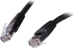 StarTech.com C6PATCH10BK Cat6 Ethernet Cable - 10 ft - Black - Patch Cable - Molded Cat6 Cable - Network Cable - Ethernet Cord - Cat 6 Cable - 10ft
