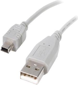 StarTech.com USB2HABM1 1 ft Mini USB 2.0 Cable - A to Mini B - M/M