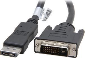 StarTech.com DP2DVIMM6 6 ft / 2m DisplayPort to DVI Video Converter Cable - M/M - 2 Meter DP to DVI Cable Adapter