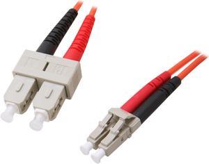 StarTech.com FIBLCSC3 9.84 ft. Multimode 62.5/125 Duplex Fiber Patch Cable Male to Male
