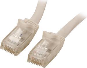 StarTech.com N6PATCH3WH 3 ft. Cat 6 White Snagless UTP Patch Cable - ETL Verified