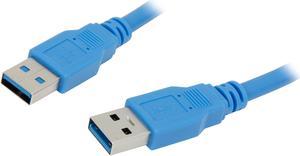 StarTech.com USB3SAA6 Blue SuperSpeed USB 3.0 Cable A to A