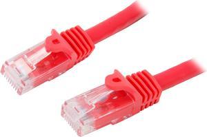 StarTech.com N6PATCH10RD 10 ft. Cat 6 Red Snagless UTP Patch Cable - ETL Verified