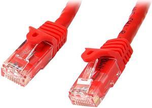 StarTech.com N6PATCH15RD 15 ft. Cat 6 Red Snagless Cat6 UTP Patch Cable - ETL Verified