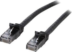 StarTech.com N6PATCH25BK 25 ft. Cat 6 Black Snagless Cat6 UTP Patch Cable - ETL Verified