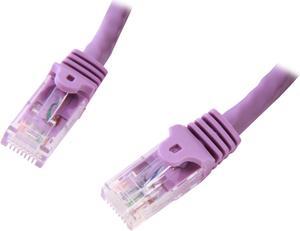 StarTech.com N6PATCH25PL 25 ft. Cat 6 Purple Snagless Cat6 UTP Patch Cable - ETL Verified