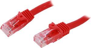 StarTech.com N6PATCH25RD 25 ft. Cat 6 Red Snagless Cat6 UTP Patch Cable - ETL Verified