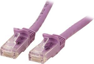 StarTech.com N6PATCH7PL 7 ft. Cat 6 Purple Snagless Cat6 UTP Patch Cable - ETL Verified