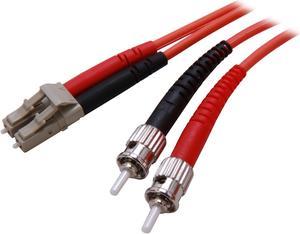 StarTech.com FIBLCST3 9.8 ft. Multimode 62.5/125 Duplex Fiber Patch Cable LC-ST