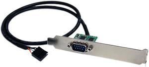 StarTech.com ICUSB232INT1 Motherboard Serial Port - Internal - 1 Port - Bus Powered - FTDI USB to Serial Adapter - USB to RS232 Adapter