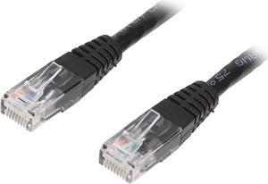 StarTech.com C6PATCH25BK 25 ft. Cat 6 Black Molded Cat6 UTP Patch Cable