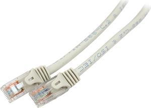 StarTech.com 45PATCH10GR 10 ft. Cat 5E Gray Snagless UTP Patch Cable