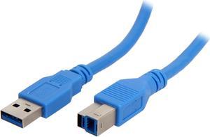 StarTech.com USB3SAB6 Blue SuperSpeed USB 3.0 Cable A to B M/M