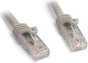 StarTech.com N6PATCH100GR 99.97 ft. (30.48 m) Cat 6 Gray Snagless UTP Patch Cable - ETL Verified