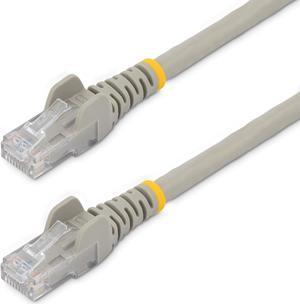 StarTech.com N6PATCH75GR 75 ft. Cat 6 Gray Snagless UTP Patch Cable - ETL Verified