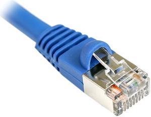 StarTech.com S45PATCH3BL 3 ft. Cat 5E Blue Shielded Snagless Patch Cable