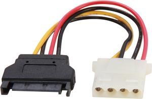 StarTech.com LP4SATAFM6IN 6 in. 6in SATA to LP4 Power Cable Adapter - F/M Female to Male