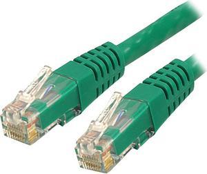 StarTech.com C6PATCH12GN 12 ft. Cat 6 Green Molded UTP Patch Cable