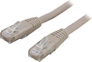 StarTech.com C6PATCH35GR 35 ft. Cat 6 Gray Molded UTP Patch Cable - ETL Verified